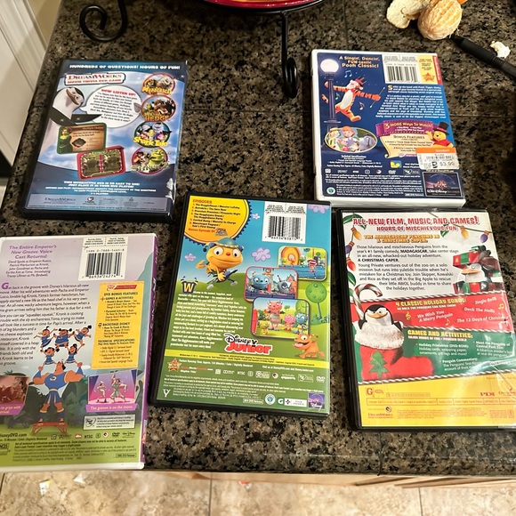 Disney & Dreamworks DVD Lot of 5 - Picture 3 of 3